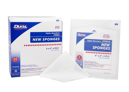 Highly Absorbent Non Sterile Sponges - 200 sleeve